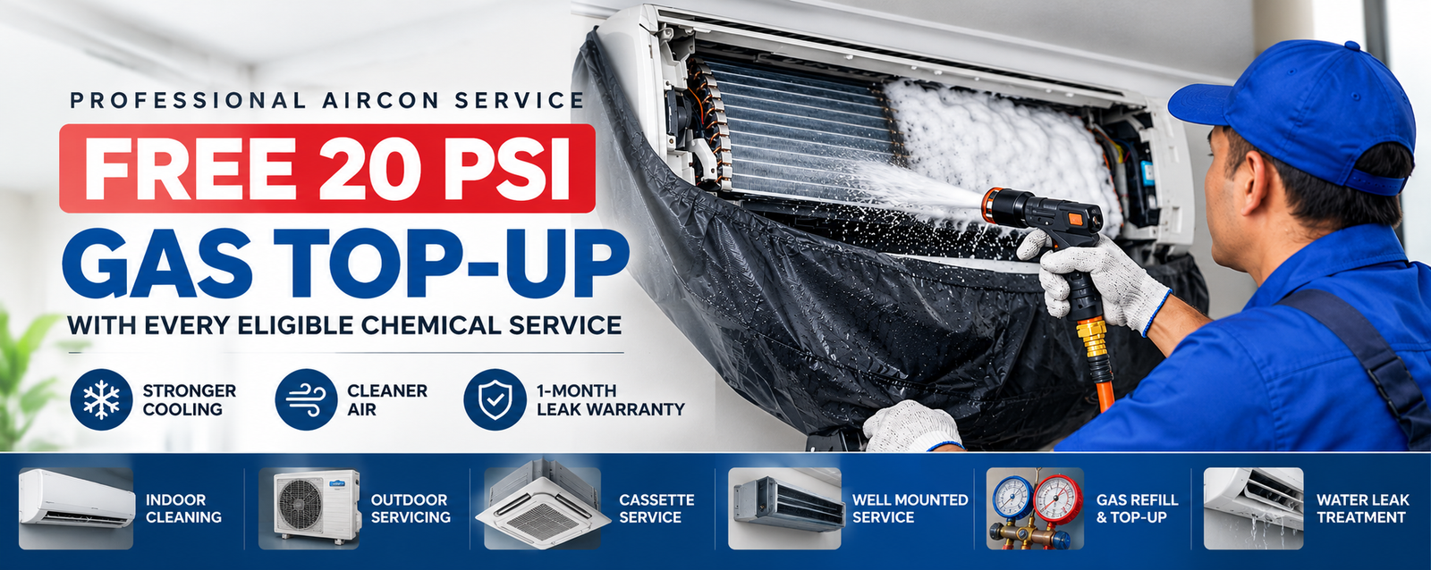 Professional Aircon Service Promotion
